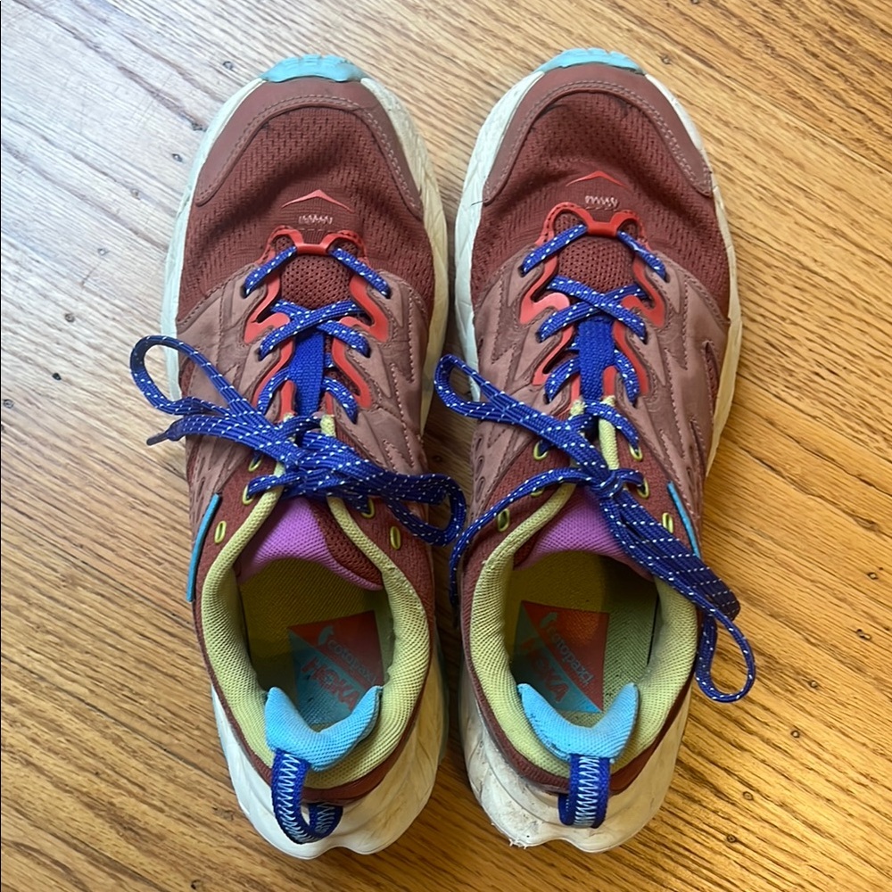Hoka Ancapa Breeze Low hiking shoes (collab with Cotopaxi) size 9.5 women, 8 men